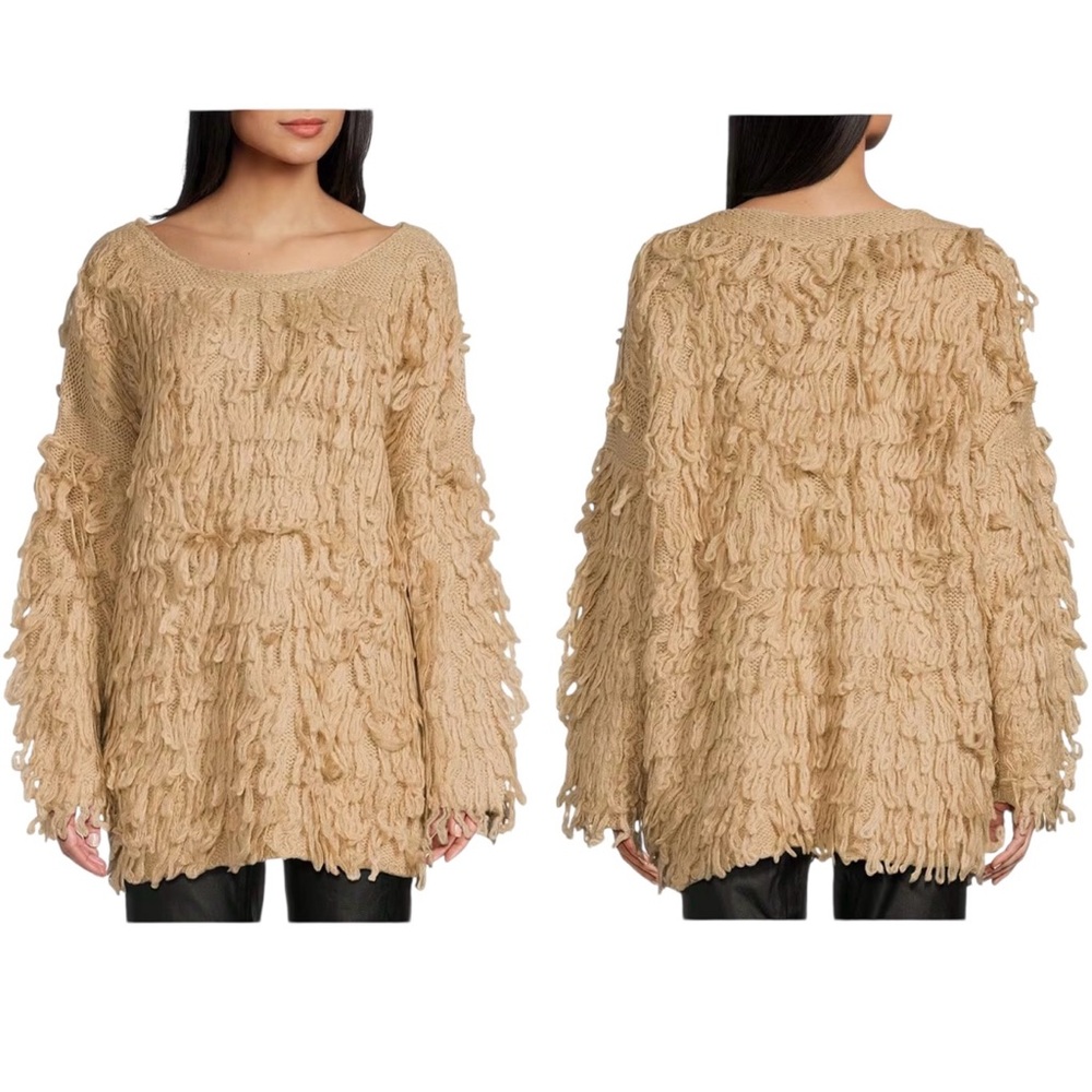 🤎C&V Chelsea & Violet Oversized Tassel Sweater/ Tunic🤎
